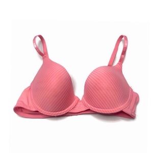 IZOD • Pink Stripped Bra 34B NWOT